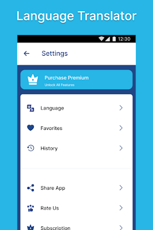 Voice& Language translator app Screenshot 3