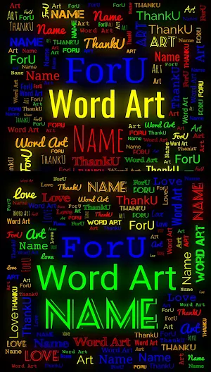 Creative Word Art Generator Screenshot 0