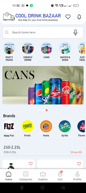 Cool Drink Bazaar Screenshot 0