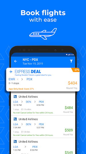 Priceline - Travel Deals on Hotels, Flights & Cars Screenshot 2