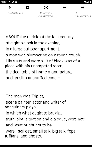 Book, Peg Woffington Screenshot 3