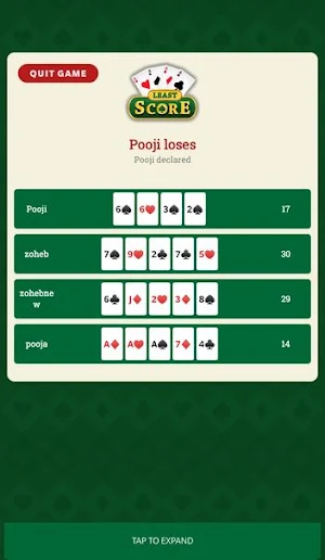 Least Score Screenshot 2