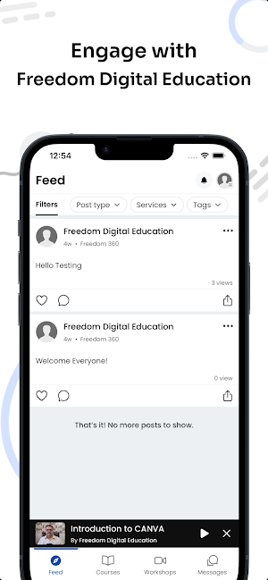 FREEDOM DIGITAL SCHOOL Screenshot 1