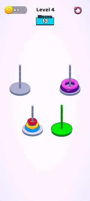 Ring Stack Sorting Size Screenshot 3