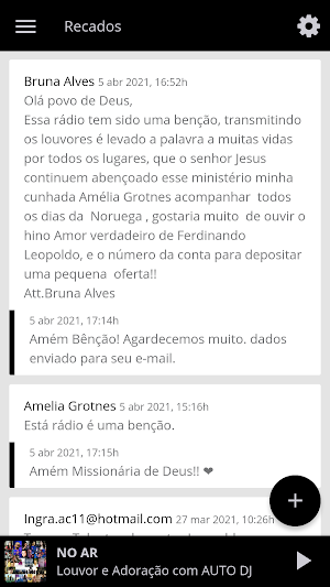 RÁDIO CRISTÃ ONLINE Screenshot 3