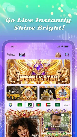 Yo2 - Voice Chat Room & Game Screenshot 0