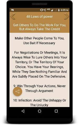 48 Laws of power Screenshot 2