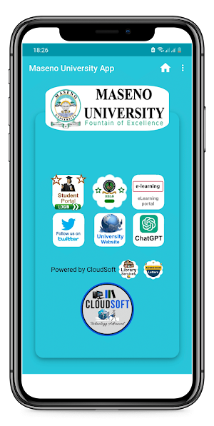 Maseno Official Student Portal Screenshot 0