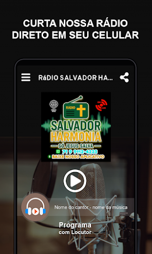 Rádio Salvador Harmonia FM Screenshot 0