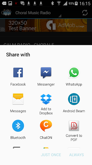 Choral Music Radio Screenshot 3