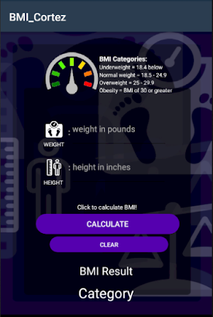 BMI_Cortez Screenshot 1