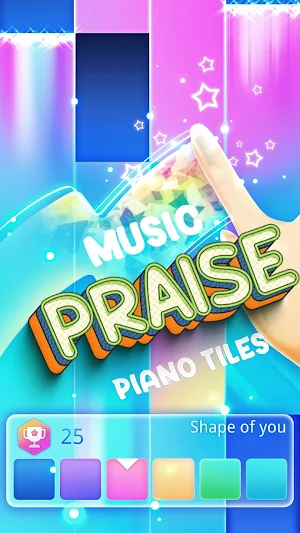 Praise Music Piano Tiles Screenshot 0