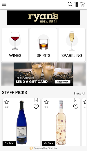 Ryan's Wine & Spirits Screenshot 1