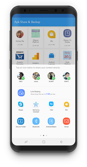 Apkshare & Backup Screenshot 2