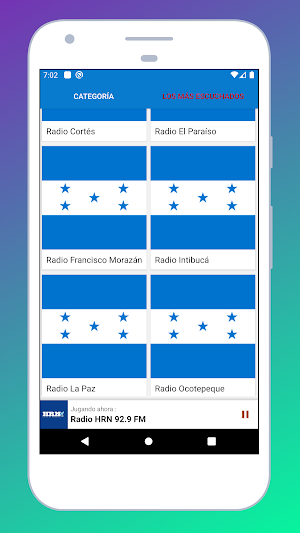 Radio Honduras + Radio Honduras FM - Radio Online Screenshot 2
