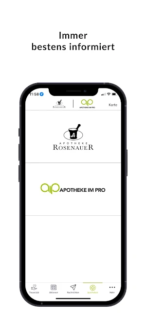 Pro & Rosenauer Apotheken Screenshot 2