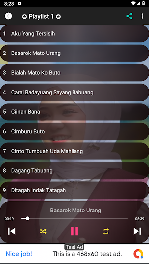 Lagu Minang Fauzana Offline Screenshot 2