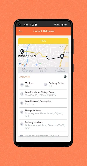 XLCourier Customer Screenshot 3