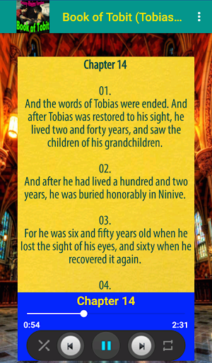 Book of Tobit Audio Bible Screenshot 3