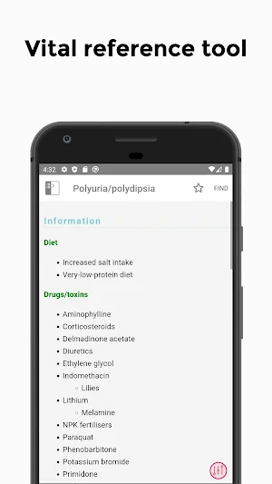 Mobile DDx in Small Animal Veterinary Medicine Screenshot 1
