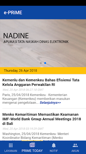 e-PRiME Screenshot 1