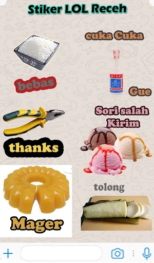 LOL Receh Sticker - WAStickerApps Screenshot 1