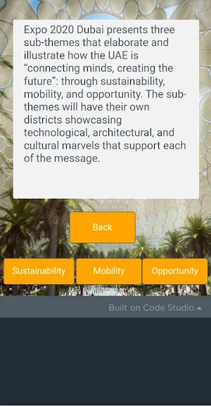 Dubai Expo 2020 Screenshot 2