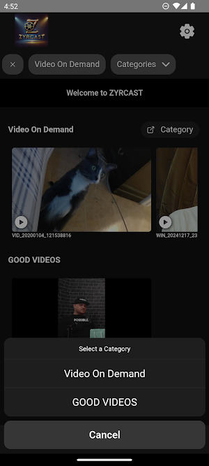 ZYRCAST Screenshot 3