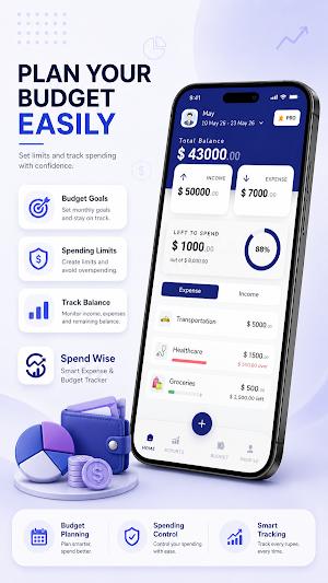 Budget Planner - SpendWise Screenshot 1
