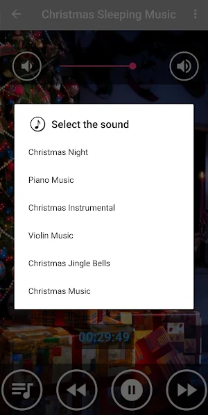 Relaxing Christmas Music: Silent Night Screenshot 1