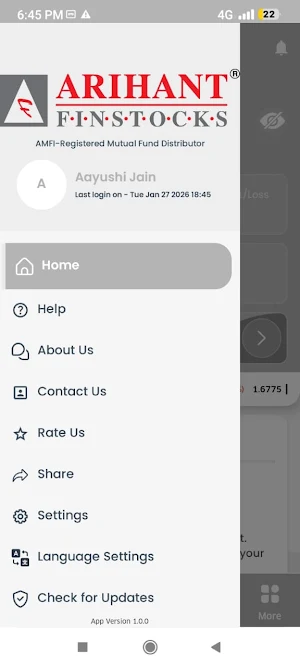 Arihant Finstocks Screenshot 1