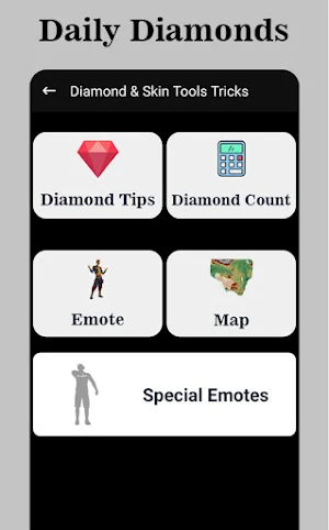 Diamond & Skin Tools Tricks Screenshot 0