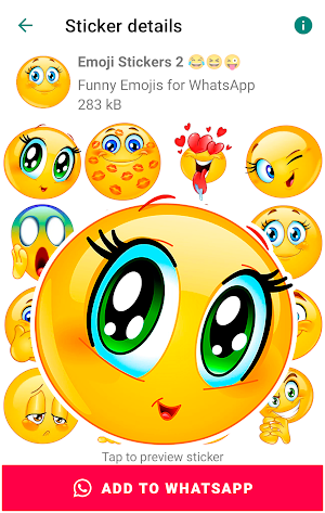 WASticker - Emoji Stickers Screenshot 1