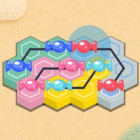 Hexa Candy Link Puzzle
