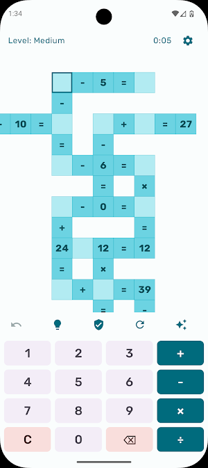 Math Grid: Puzzle Challenge Screenshot 2