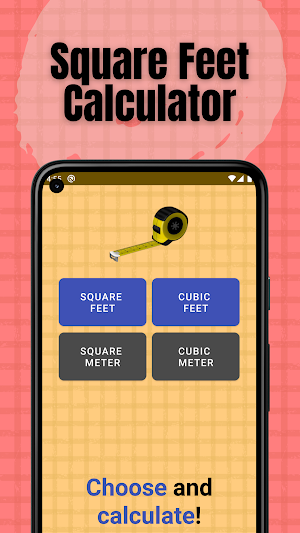 Square Feet Calculator Screenshot 0