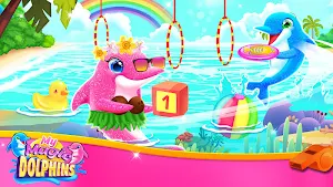 My Dolphin Care - Baby Dolphin Twins Pet Care Screenshot 2