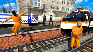 Police Train Simulator 3D: Prison Transport Screenshot 1