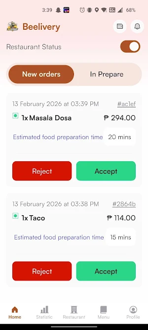 Beelivery Partner Screenshot 0