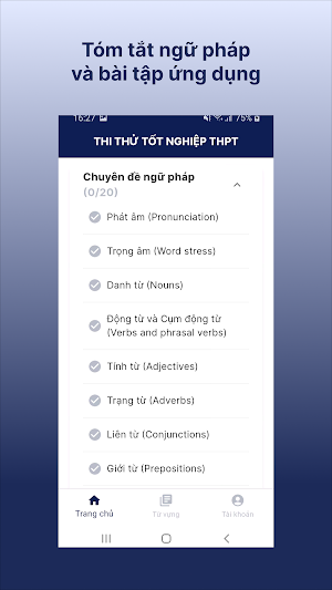 Thi thử Tiếng Anh THPT 2025 Screenshot 0
