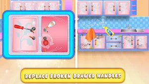 High School Cafe Cleanup – Building Repair & Fix Screenshot 2