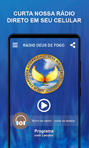 Rádio Deus de fogo Screenshot 0