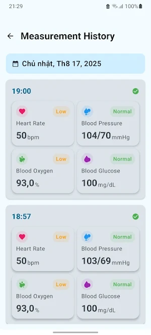 Blood Measurement-Glucose SP02 Screenshot 3