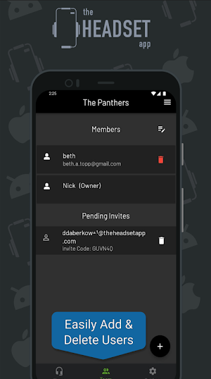 The Headset App Screenshot 1