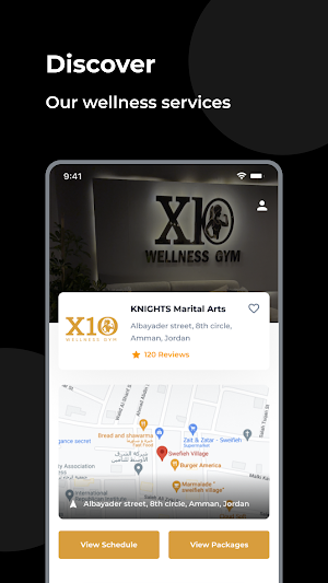 X10 Wellness Gym Screenshot 1