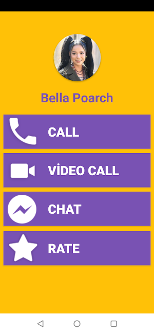 Bella Poarch Fake Video Call Screenshot 0