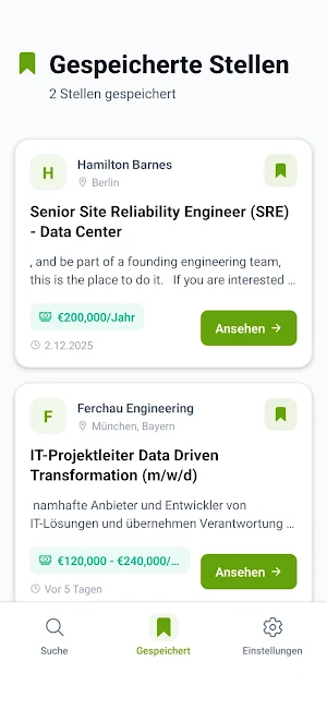 Arbeit in Deutschland Screenshot 2