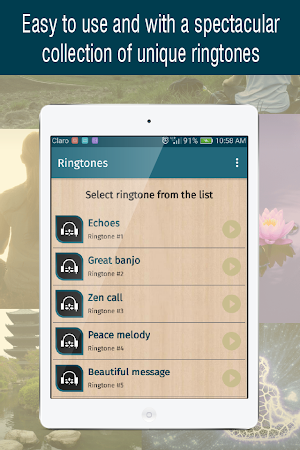 ringtones zen for phone, zen sounds and ringtones Screenshot 1