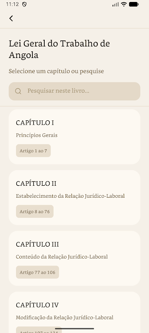 Leis na Mão - Angola Screenshot 1