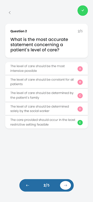 ASWB Advanced Generalist Exam Screenshot 3